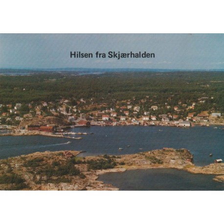 Skjærhalden-sentrum - Hvaler - Postkort