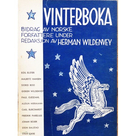 Vinterboka- Red. Herman Wildenvey