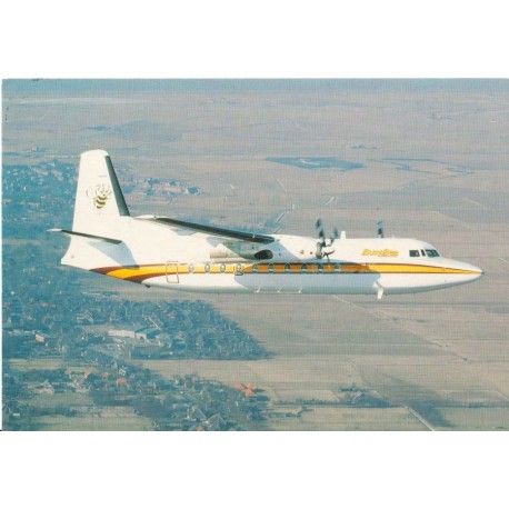 BusyBee - Fokker F 27-200 Beeliner - Postkort