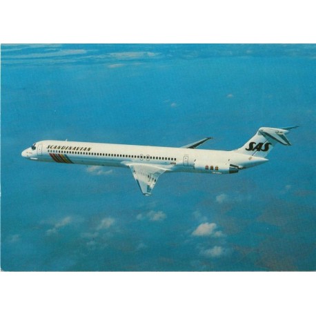 S.A.S. MD-80 - Postkort