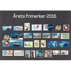 Årets frimerker 2016 - Postkort