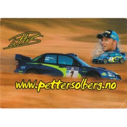 Petter Solberg - Rally - Postkort