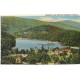 View of Sherando Lake, Near Waynesboro, Virginia - USA - Postkort