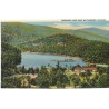 View of Sherando Lake, Near Waynesboro, Virginia - USA - Postkort