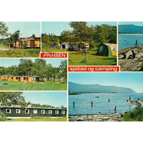 Prinsen sjøbad og camping - Ålesund - Postkort