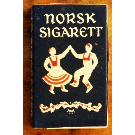 Norsk sigarett- Krigstobakk- 10- pakning