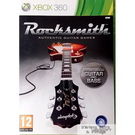 Rocksmith - Authentic Guitar Games - Ubisoft - Xbox 360