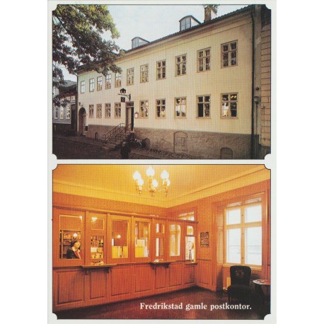 Fredrikstad gamle postkontor - Østfold - Postkort