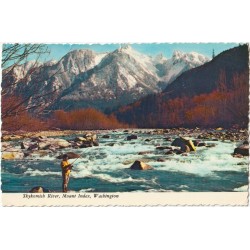 Skykomish River - Mount Index Washington - USA - Postkort