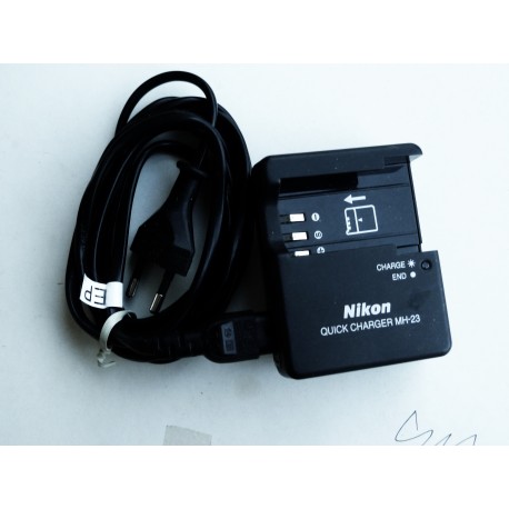 Batterilader- Nikon Quick Charger MH- 23