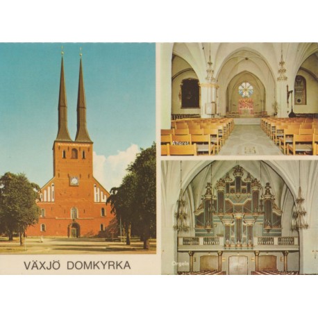 Växjö Domkyrka - Sverige - Postkort