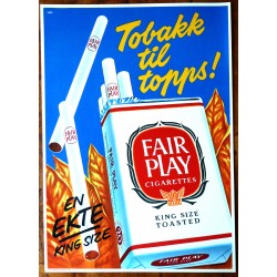 Fair Play- Sigarettreklame