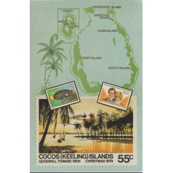 Cocos (Keeling) Islands - Philatelia '81 - Postkort