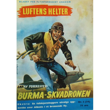 Luftens helter- 1958- Nr. 2 (34)- Burma- skvadronen