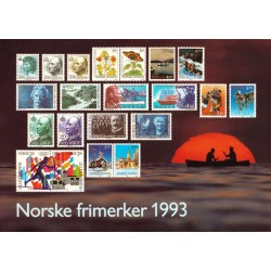 Norske frimerker 1993 - Postkort