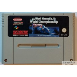 Super Nintendo: Nigel Mansell World Championship (Gremlin)