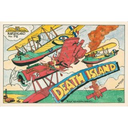 Death Island - Pulp Aviation Series - Raflet Card P2 - Jack Follows - Postcard