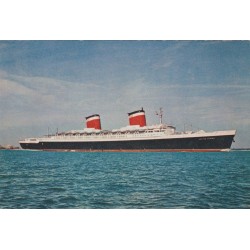 S.S. United States - Transatlantic Liner - Skip - Postkort