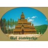 Gol stavkyrkje - Postkort
