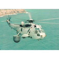 An airborne early warning Seaking from 849 NAS - Helikopter - Postkort