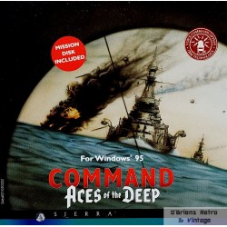 Command - Aces of the Deep - Windows 95 - Sierra - PC CD-ROM