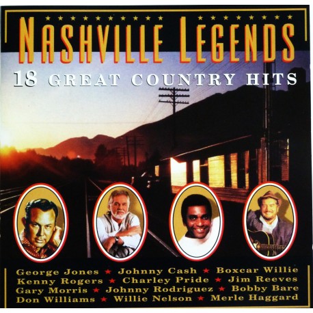 Nashville Legends- 18 Great Country Hits (CD)