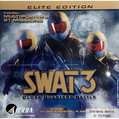 SWAT 3 - Close Quarters Battle - Sierra - PC CD-ROM