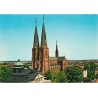 Uppsala - Domkyrkan och ärkebiskopsgården - Sverige - Postkort