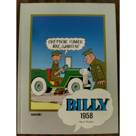 Seriesamlerklubben: Billy: 1958