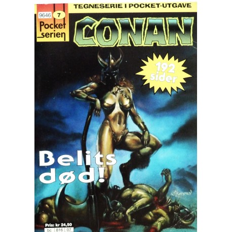 Pocket- serien- Nr. 7- Conan- Belits død!