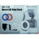 HD- 130 Macro LED Ring Flash