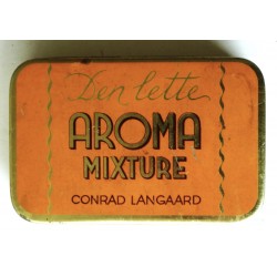 Gammel tobakksboks- Den lette AROMA Mixture