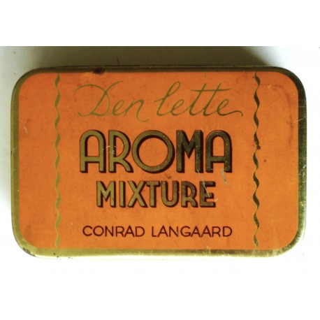 Gammel tobakksboks- Den lette AROMA Mixture