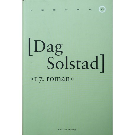 Dag Solstad- "17. roman"
