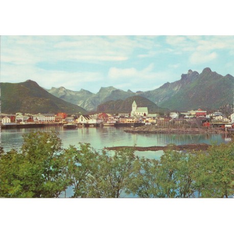 Svolvær - Havneområdet - Nordland - Postkort