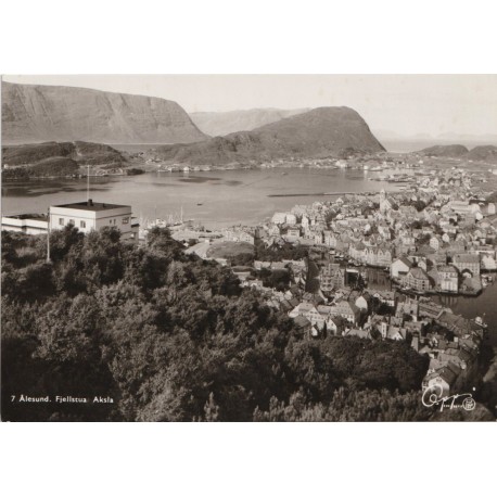 Ålesund - Fjellstua Aksla - Møre og Romsdal - Postkort