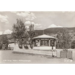 Vålebru - Musikkpaviljongen - Oppland - Postkort