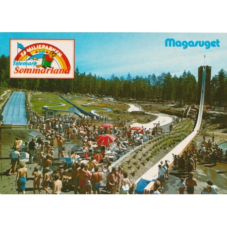 Bø Sommarland - Magasuget - Postkort