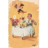 Berggren - Humorkort - På restaurant - Postkort