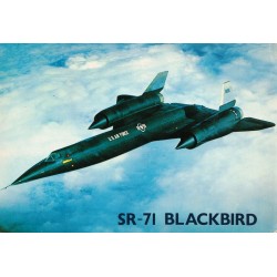 SR-71 Blackbird - Postkort