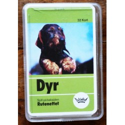 Firkort- Dyr/ Rutenettet- Damm