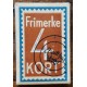 Firkort- Frimerke 4 kort- Damm