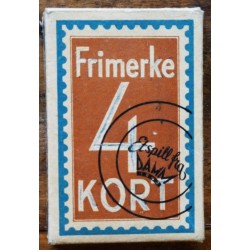 Firkort- Frimerke 4 kort- Damm