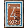 Firkort- Frimerke 4 kort- Damm