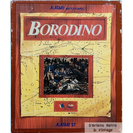 Borodino - Atari Battlescapes - Med poster!