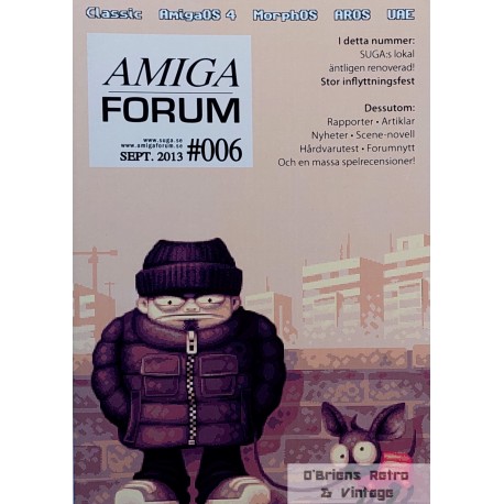 Datablad: Amiga Forum: Nr. 6 - 2013 - September
