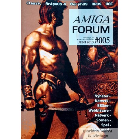 Datablad: Amiga Forum: Nr. 5 - 2013 - Juni
