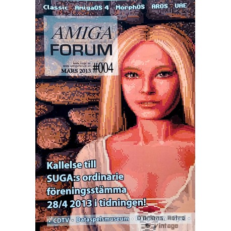 Datablad: Amiga Forum: Nr. 4 - 2013 - Mars