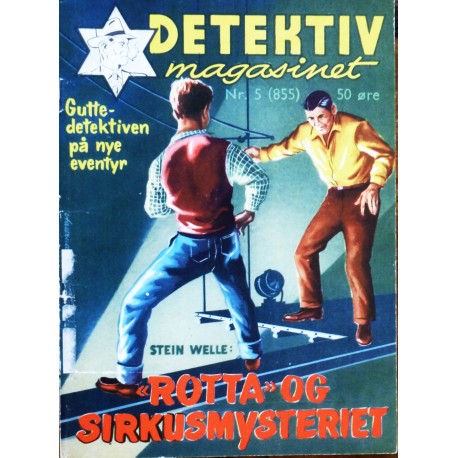 Detektivmagasinet- Nr. 5 (855) Rotta og sirkusmysteriet