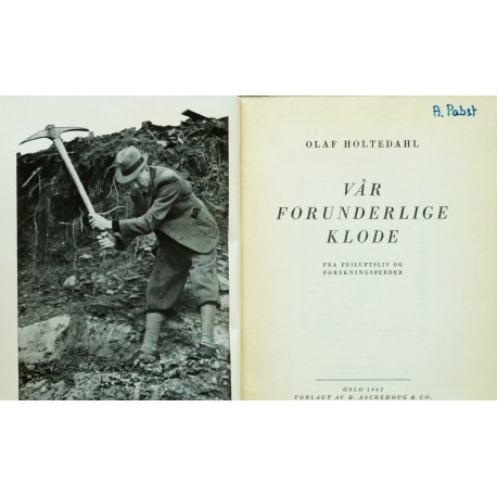 Olaf Holtedahl- Vår forunderlige klode